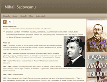 Tablet Screenshot of mihailsadoveanu.eu